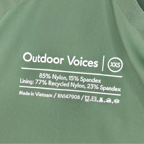Outdoor Voices - The Exercise Dress - Evergreen, Size XXS - Picture 13 of 14